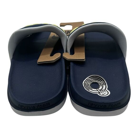 Nike Offcourt Slides Sandals Men\'s Size 12 Midnight Navy Blue Slip On BQ4639-407